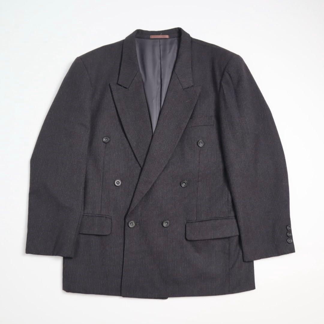 Vintage 80s 90s ダブルブレスト 2タック スーツ セットアップ
