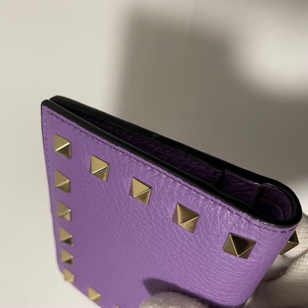 ✨️未使用級✨　Valentino Garavani 折り財布　財布　スタッズ