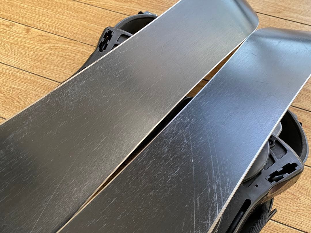 SWALLOW ソフトブレード スノボブーツ用ショートスキー 3点セット