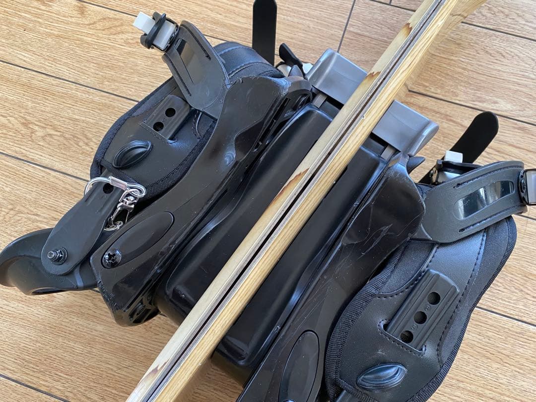 SWALLOW ソフトブレード スノボブーツ用ショートスキー 3点セット