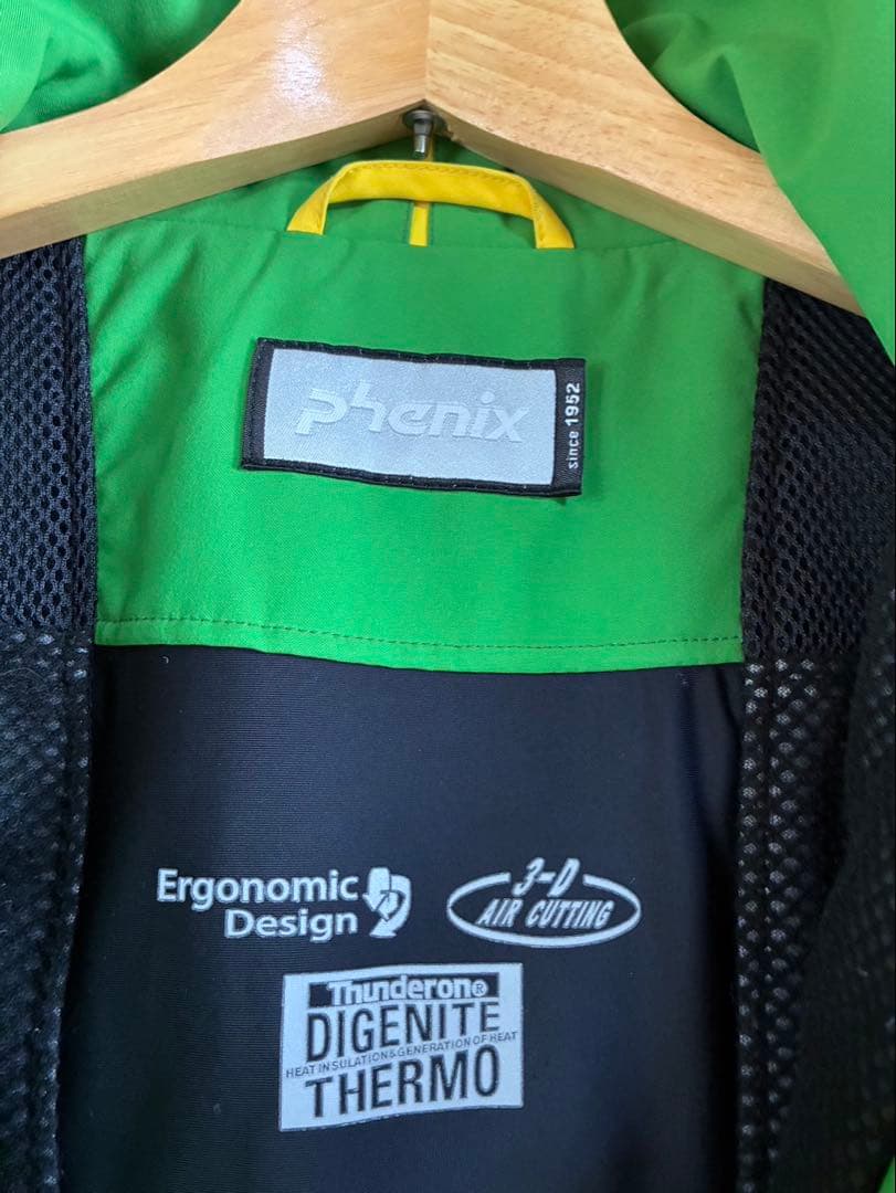 phenix スキーウェアセット グリーン/ブルー