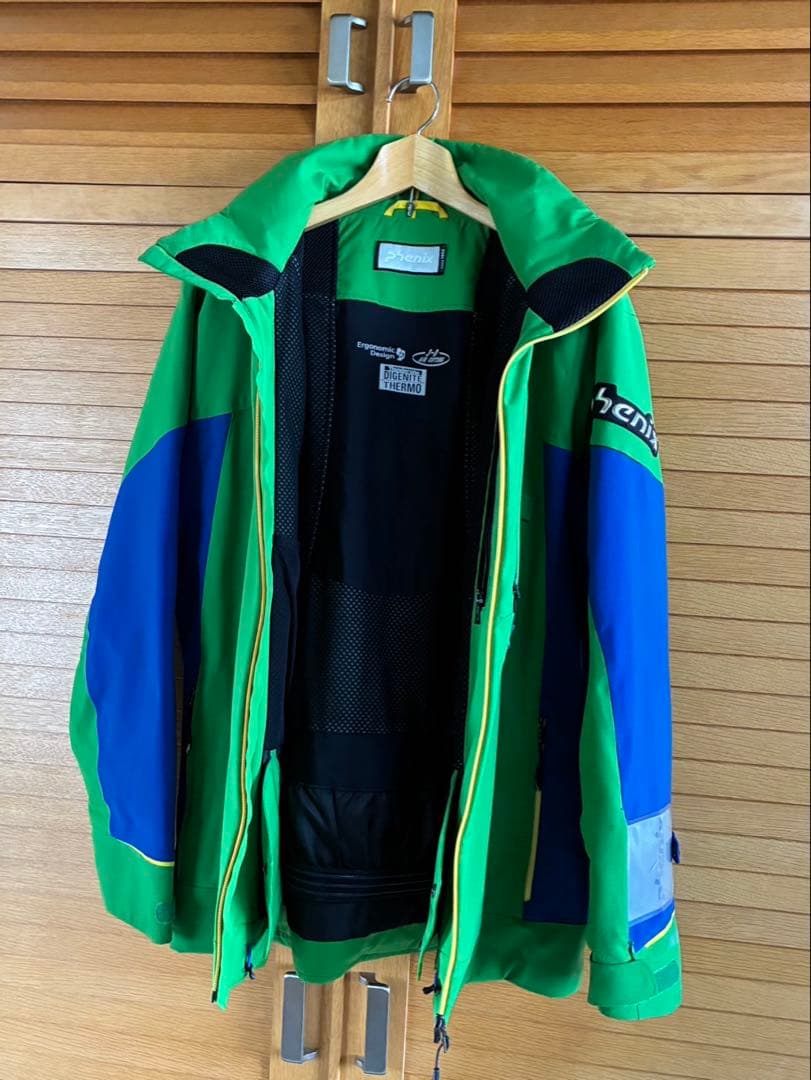 phenix スキーウェアセット グリーン/ブルー