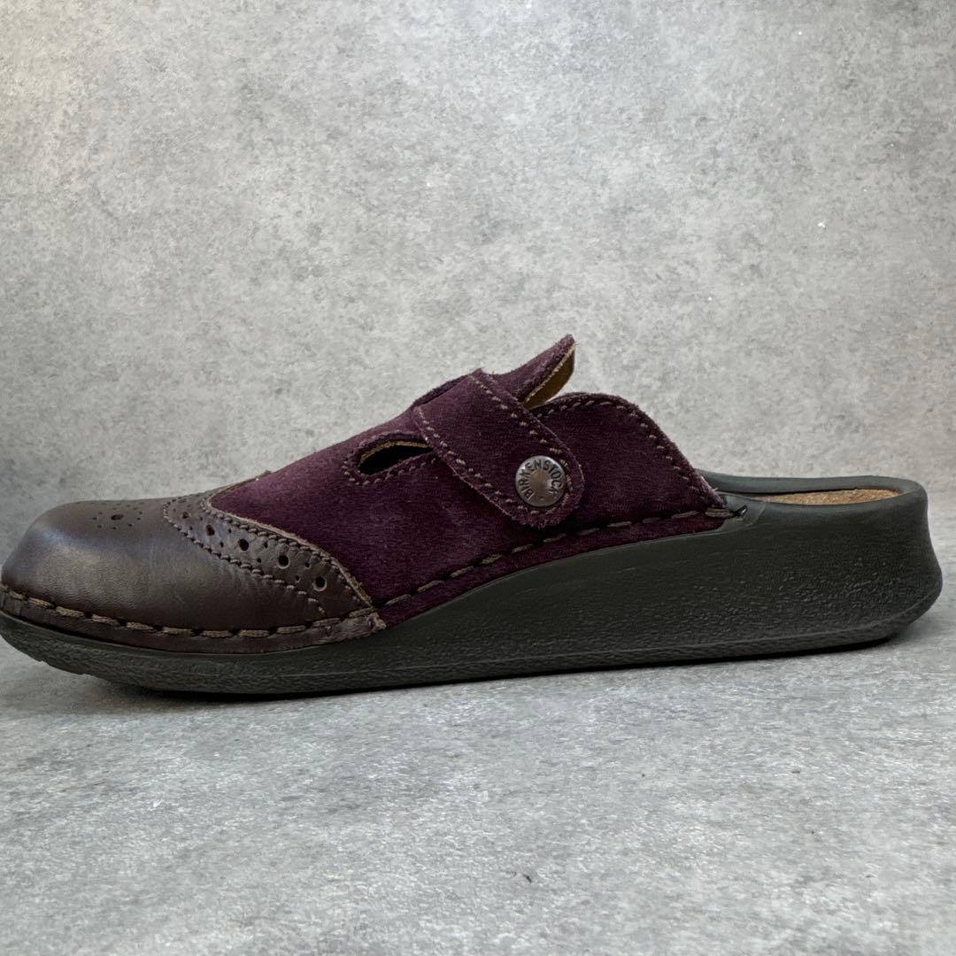 未使用級！BIRKENSTOCK フットプリンツ　ピカデリー　レザーサボサンダル