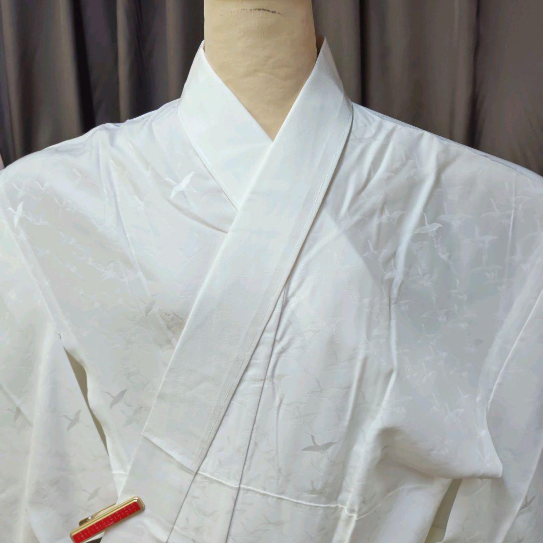 白・長襦袢・正絹 ❄️☆ 『 2529 』 ( 155 ㎝前後の方)