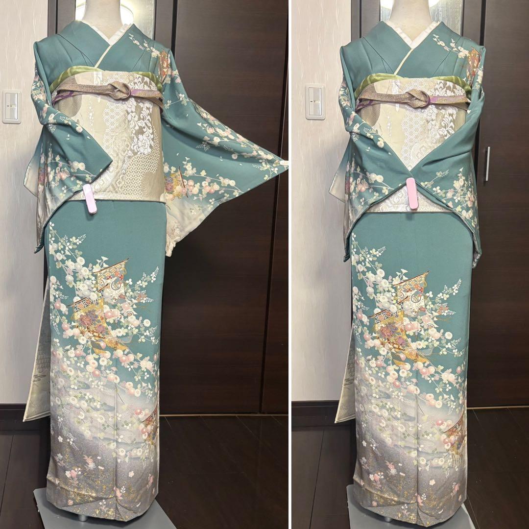 金駒刺繍　訪問着　フルセット！入学式　卒業式　お宮参り