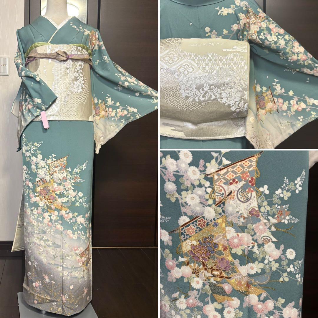 金駒刺繍　訪問着　フルセット！入学式　卒業式　お宮参り