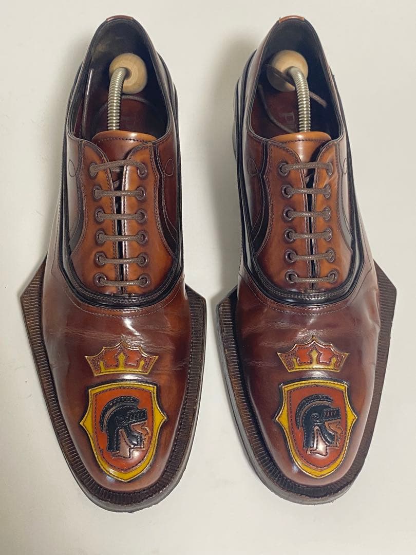 レア　プラダ12AW ナイト　ドレス　シューズ　7 美品　ラバーソール