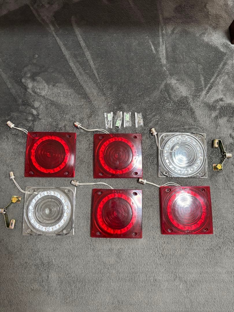 ジェットイノウエ LED丸ハイパーワー テールレンズ 6個セット