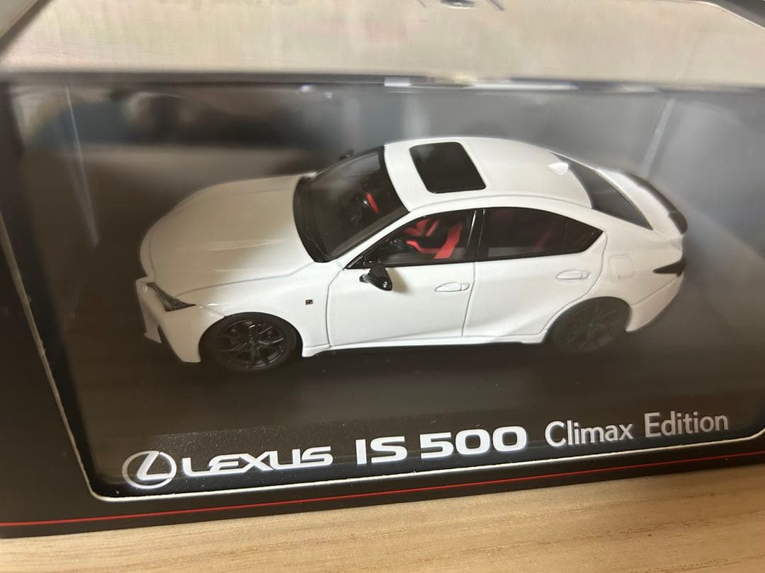 京商 1/43 Lexus IS 500 Climax Edition ホワイト