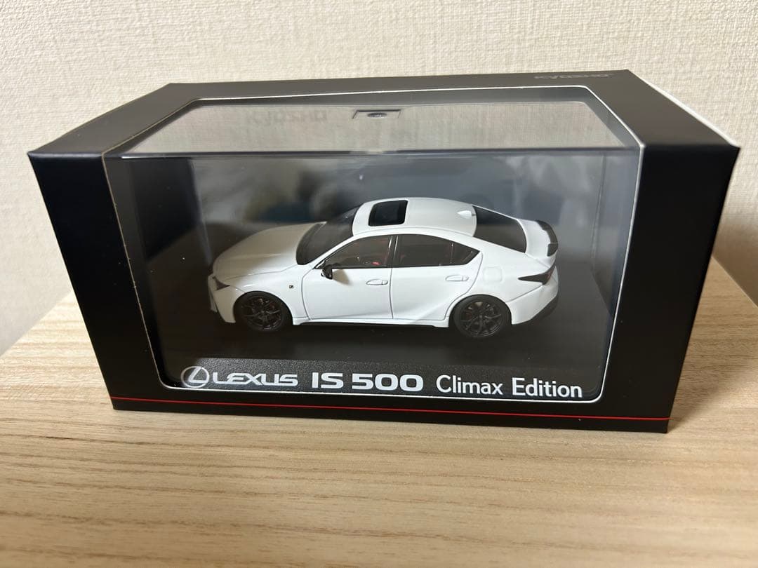 京商 1/43 Lexus IS 500 Climax Edition ホワイト