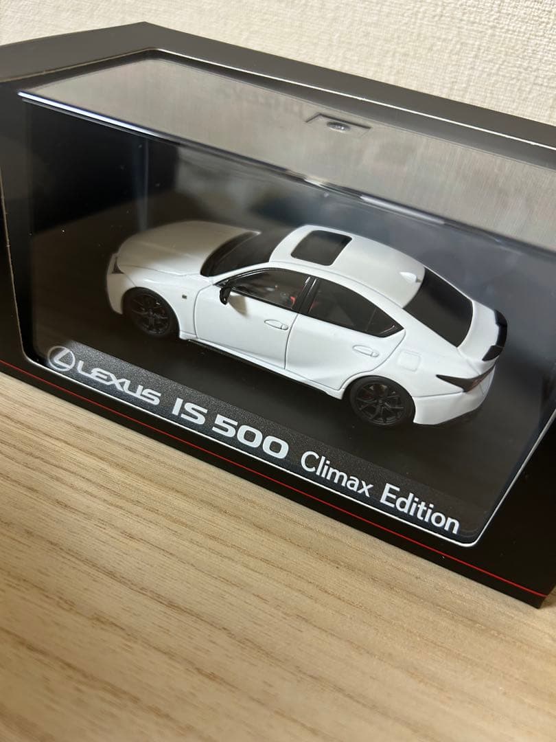 京商 1/43 Lexus IS 500 Climax Edition ホワイト