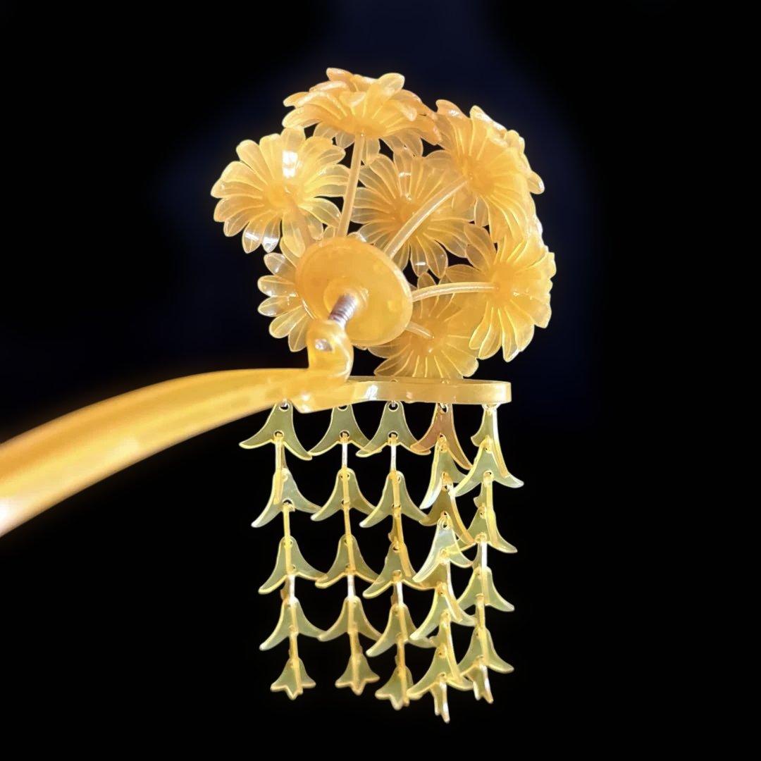 専用です。日本髪 髪飾り 七五三（７歳）～成人式 (白)