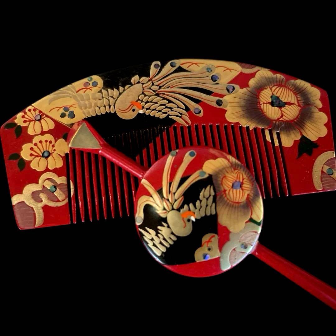 専用です。日本髪 髪飾り 七五三（７歳）～成人式 (白)