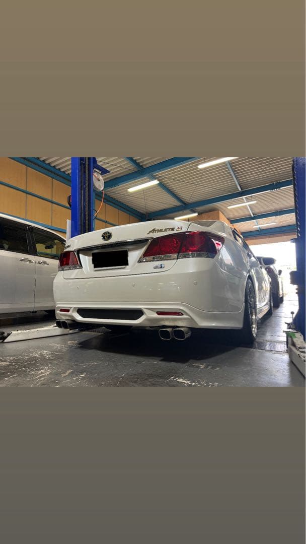 （次郎ちゃん　）AWS210 モデリスタ4本出しマフラー