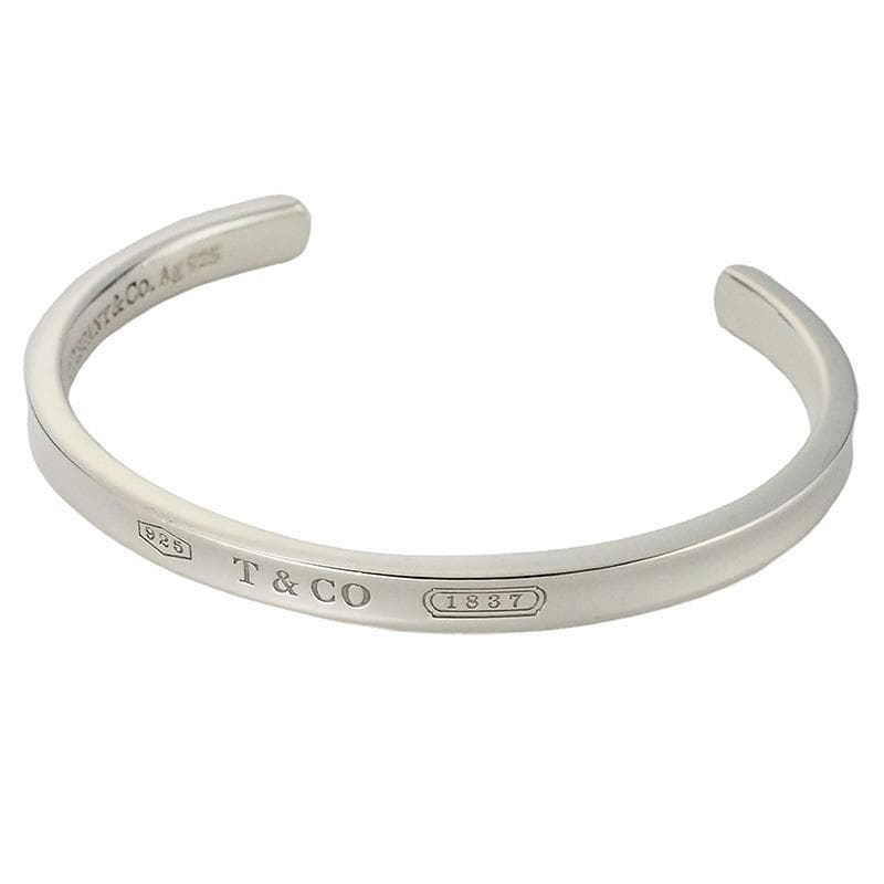 ティファニー TIFFANY&Co 1837 カフ ナロー バングル Ag925