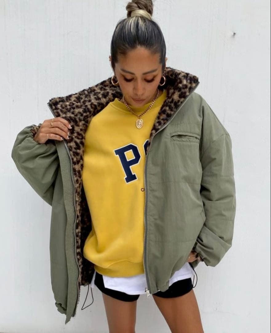 新品sudoリバーシブルジャケット カーキ