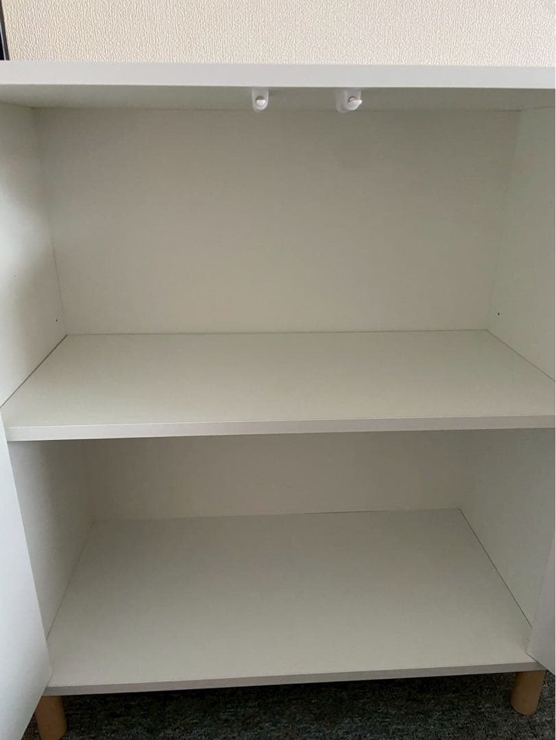 【完成品】IKEA EKET エーケト キャビネット 脚付き ホワイト イケア