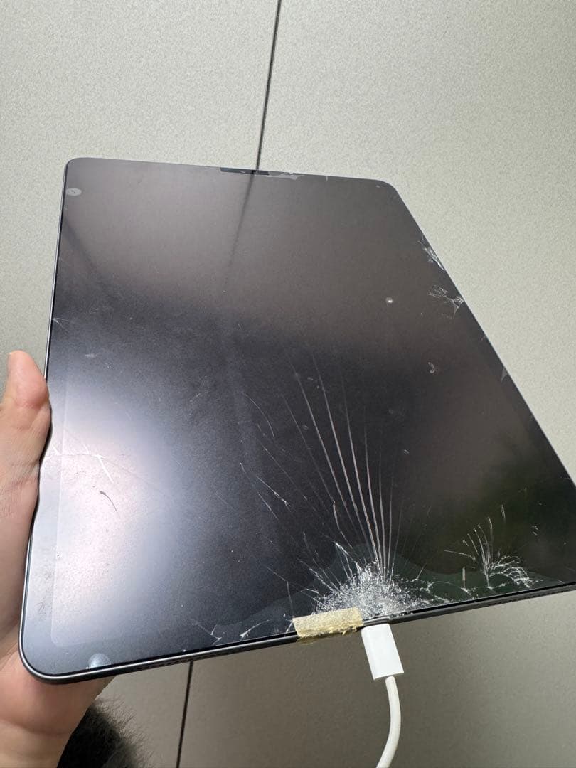 iPad Pro 12.9 第3世代 256GB 画面割れ ジャンク 動作確認済