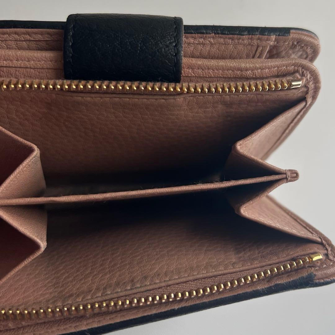 111 極上美品 PRADA プラダ 2つ折り財布