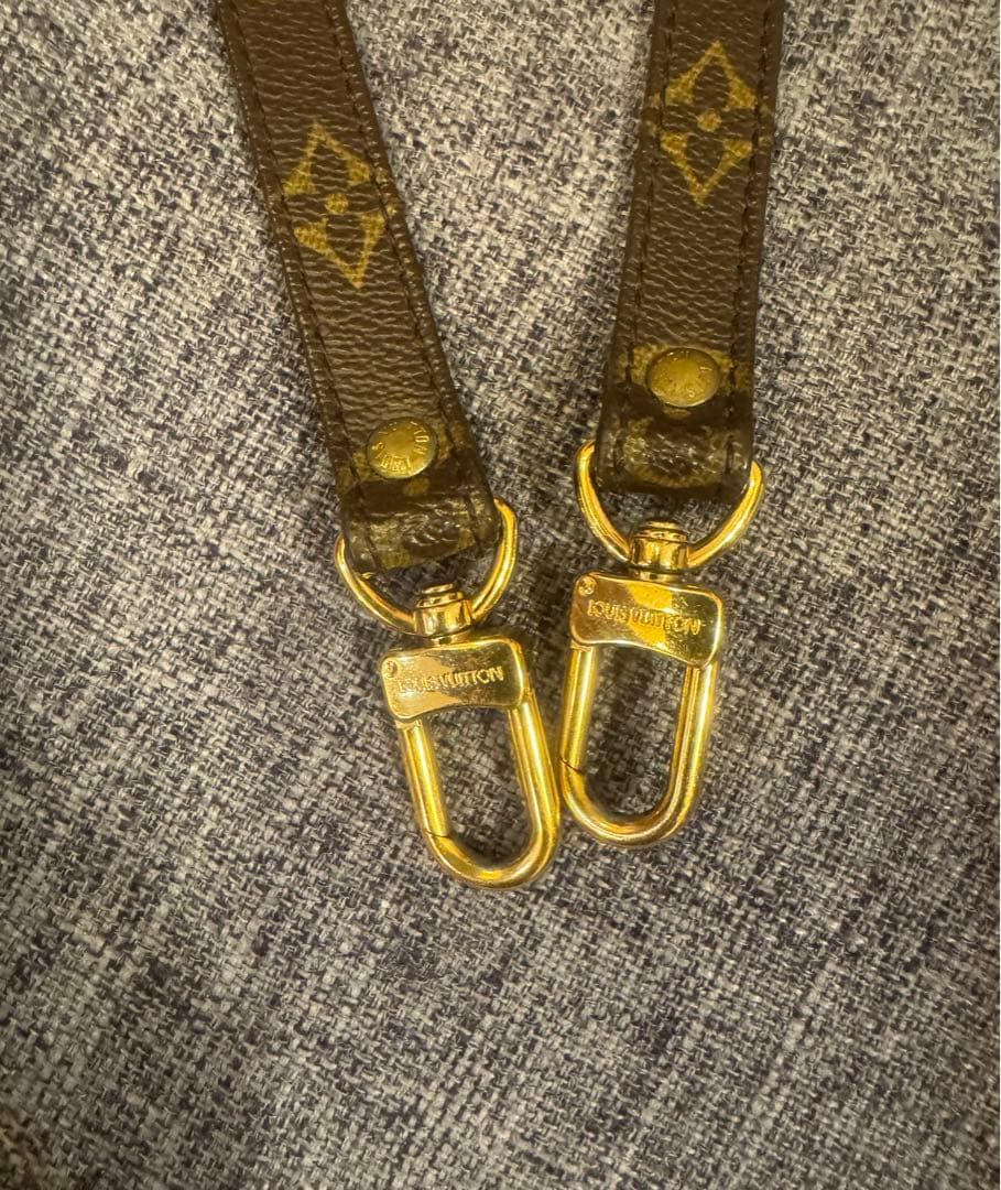 Louis Vuitton ショルダーストラップ モノグラム ブラウン