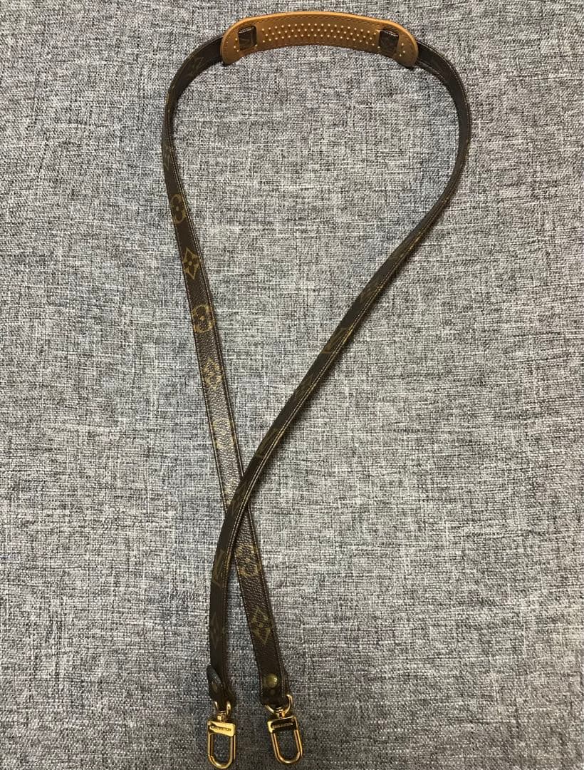 Louis Vuitton ショルダーストラップ モノグラム ブラウン