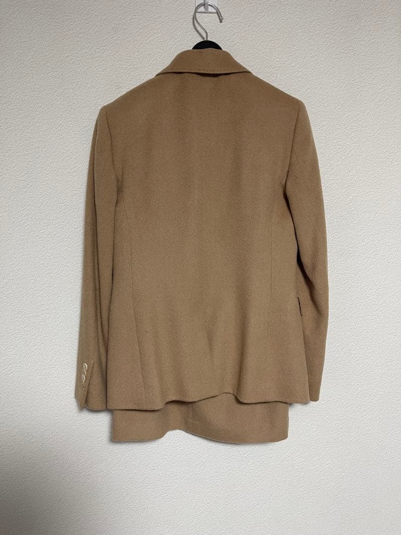 ブルックスブラザーズ レディースセットアップ　ロロピアーナ　キャメル高級生地