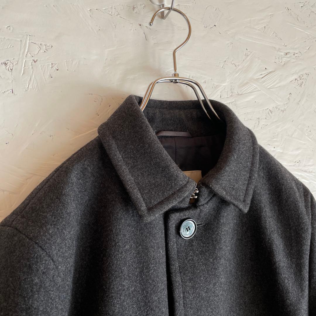 【MACKINTOSH PHILOSOPHY】メルトンウールコート　グレー　38