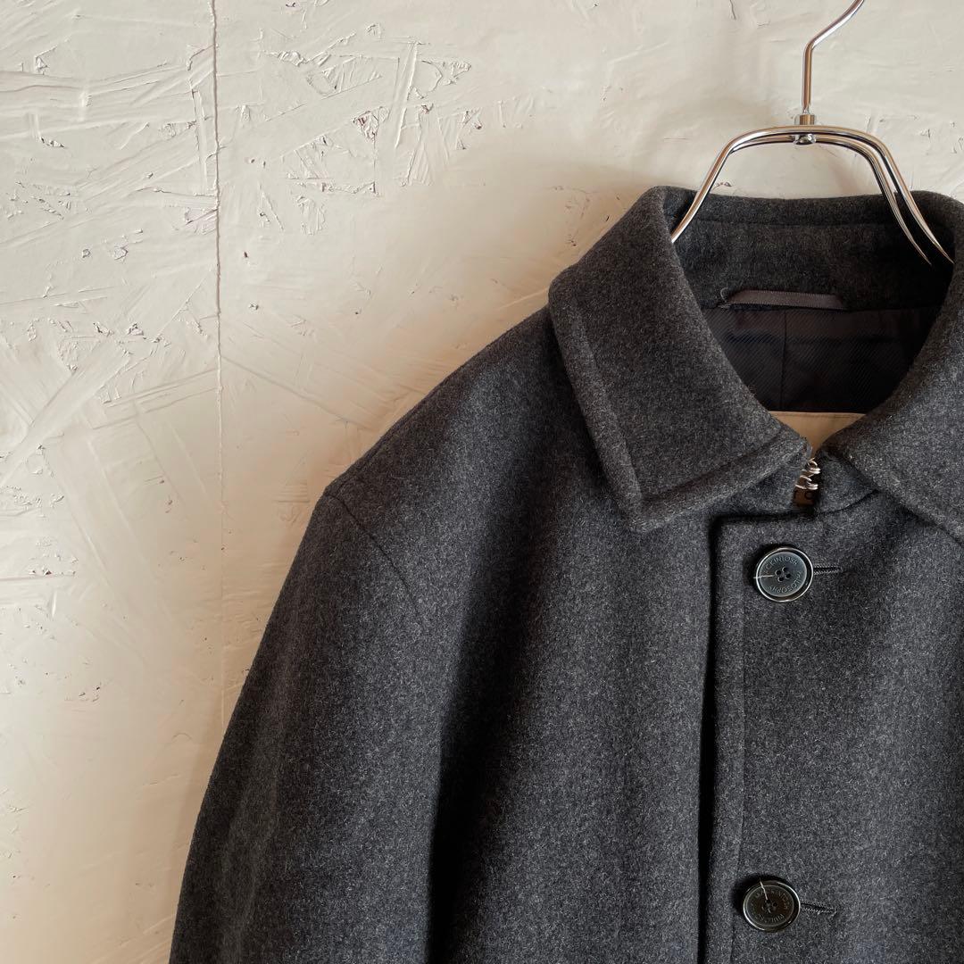 【MACKINTOSH PHILOSOPHY】メルトンウールコート　グレー　38