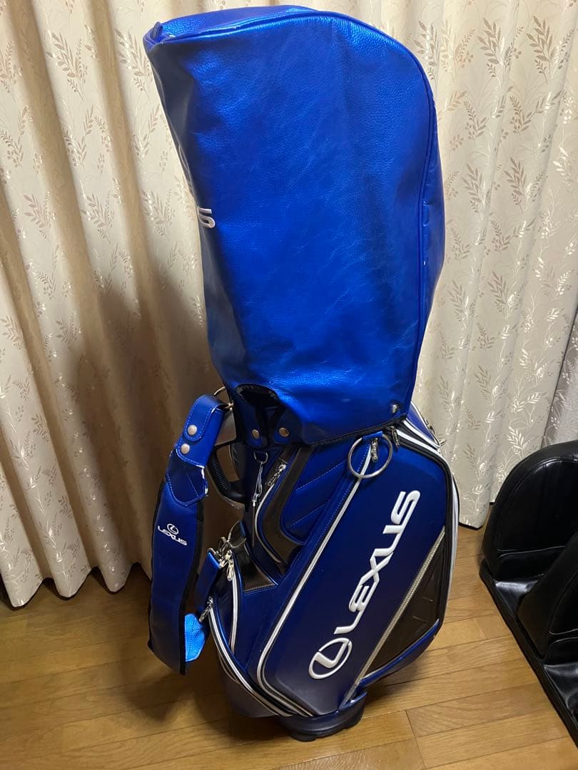 【非売品】LEXUS レクサス キャディバッグ ブルー