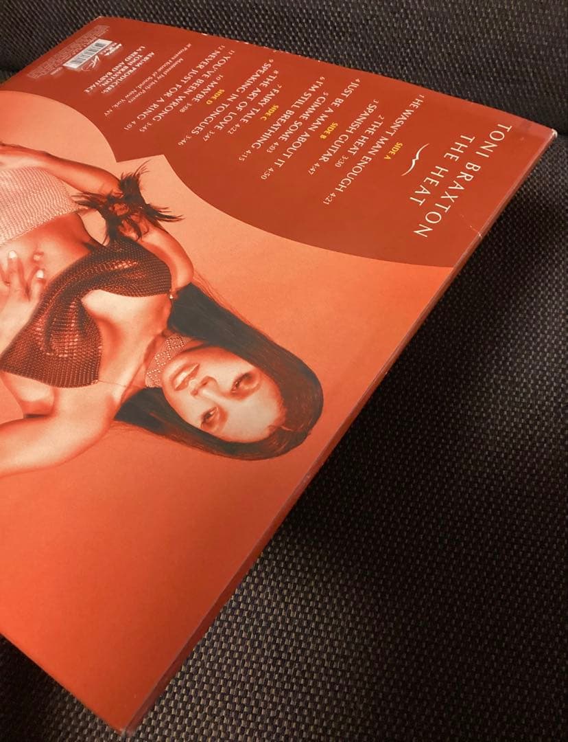(USED)Toni Braxton The Heat 2枚組 UKオリジナル盤