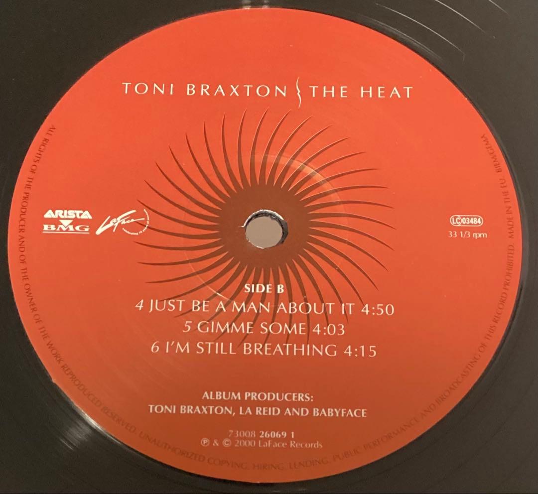 (USED)Toni Braxton The Heat 2枚組 UKオリジナル盤