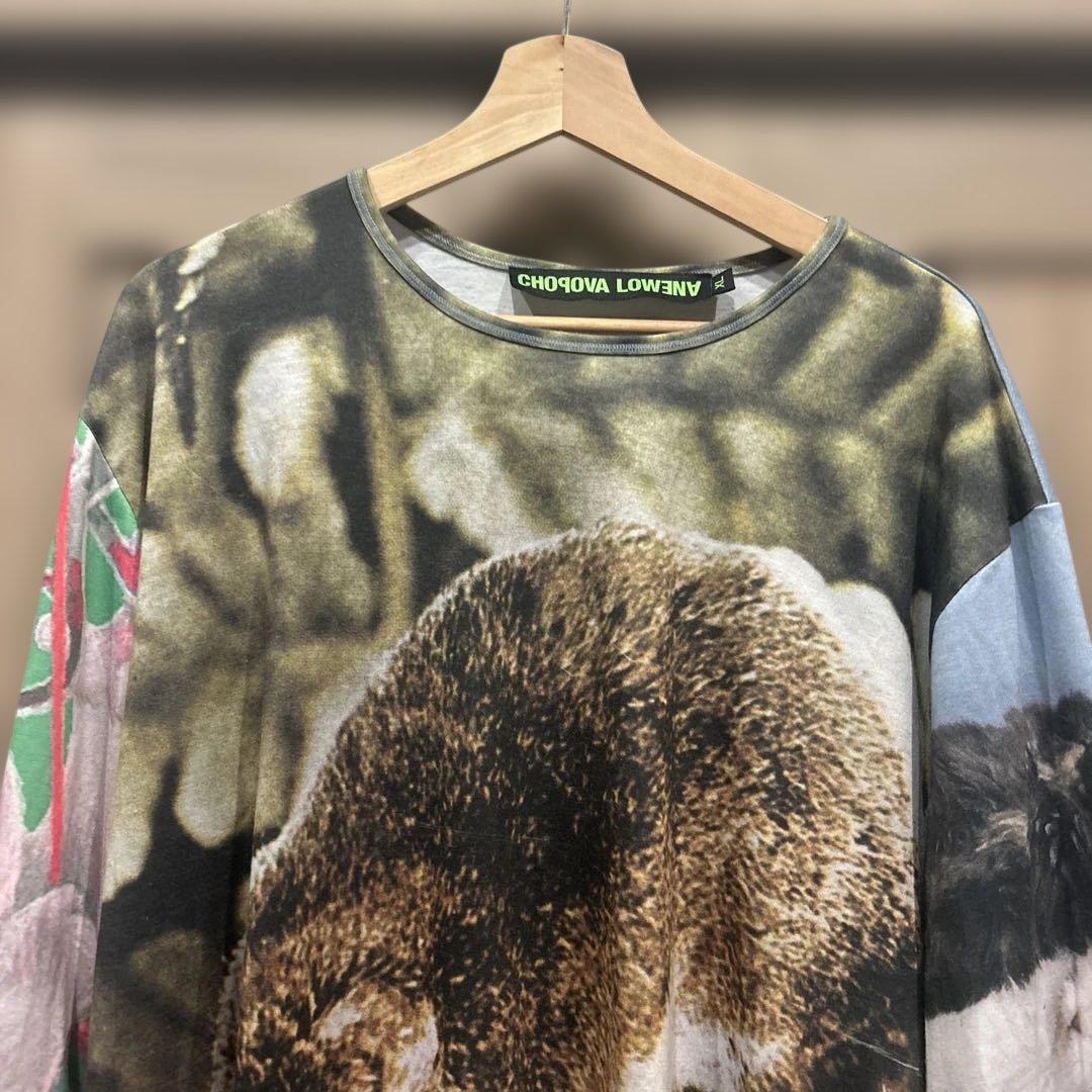 chopova lowena ssence限定　オーバーサイズ長袖Tシャツ