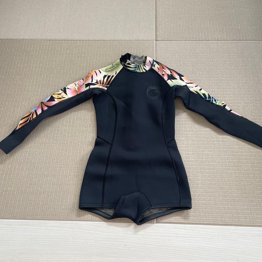 新品 BILLABONG ボタニカルプリント スプリングスーツ 2mm