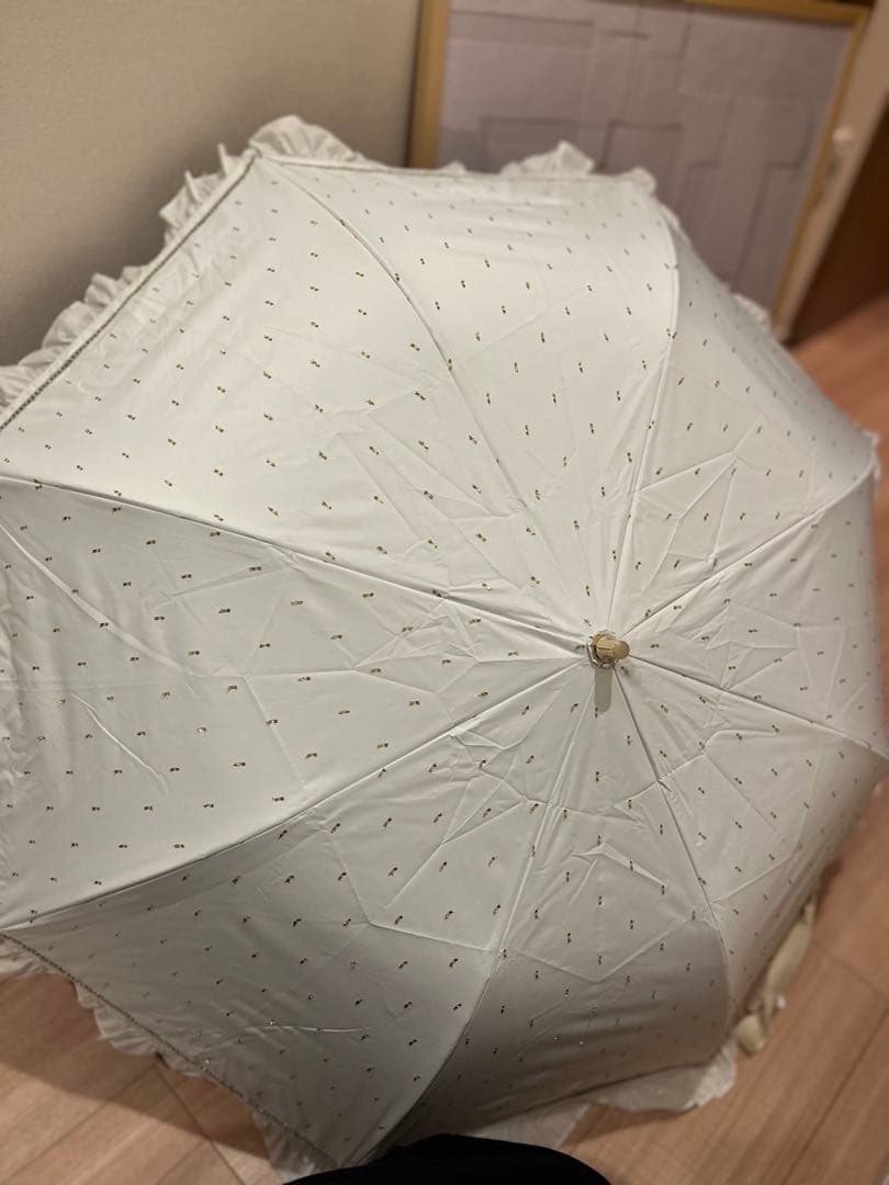 ジルスチュアートの晴雨兼用折りたたみ傘