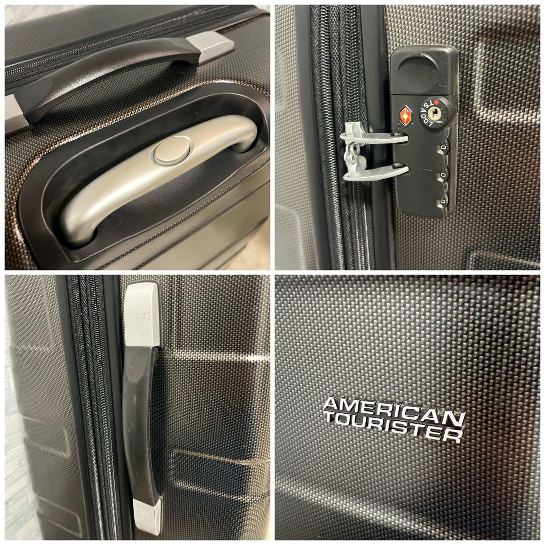 アメリカンツーリスター スーツケース ブラック 黒 最大126L 容量拡張機能