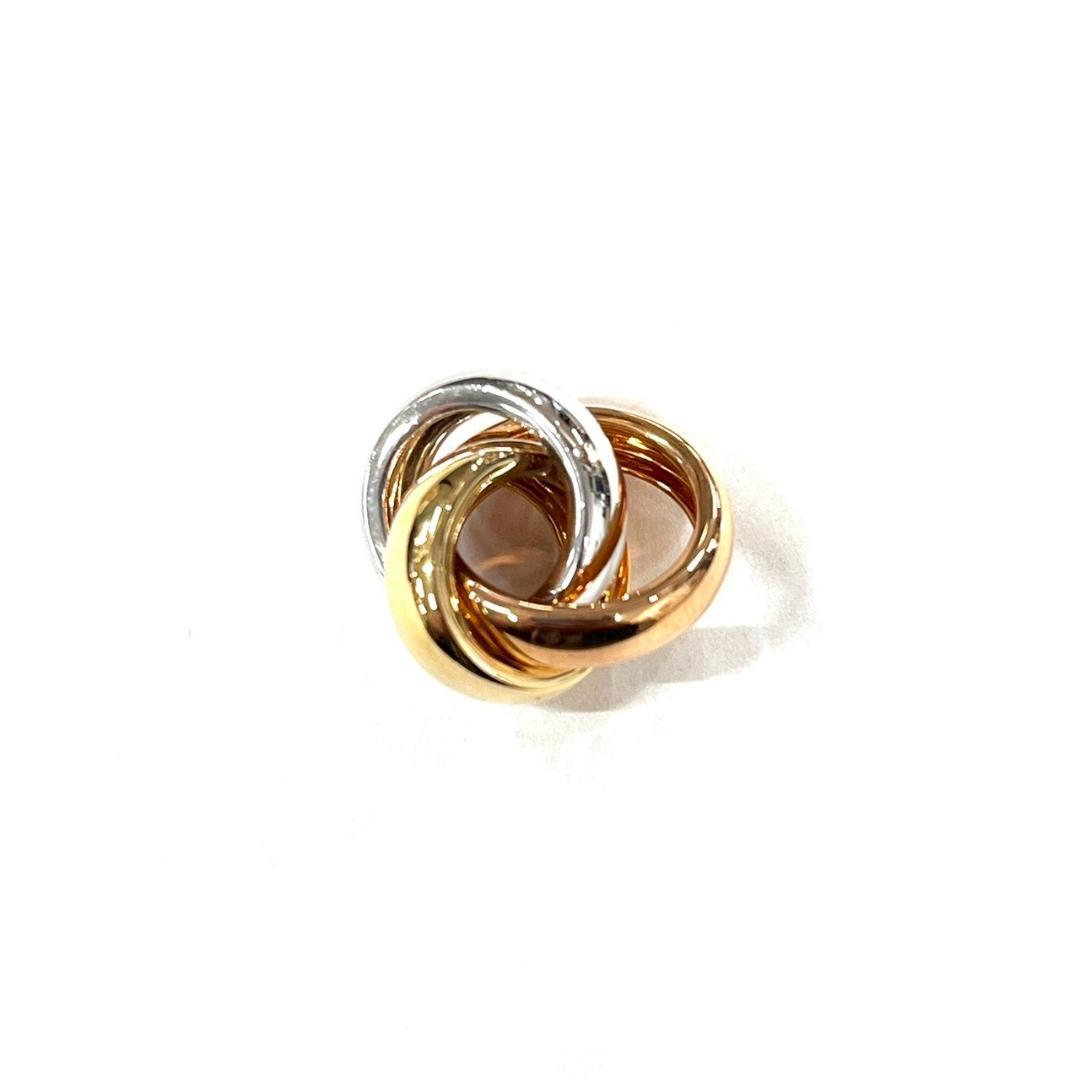 K◆美品 RUGIADA ルジアダ 18金 750PG YG WG 重量9.3g