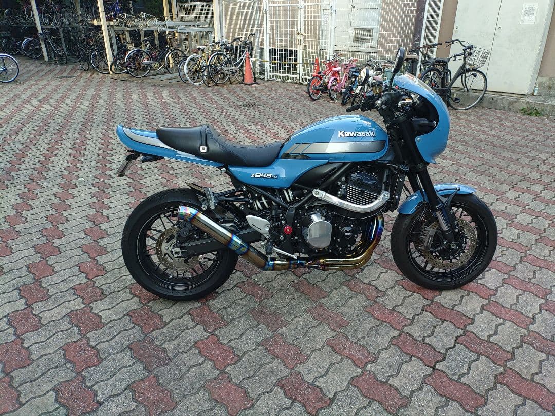 アメリカンドリームチタンマフラー　　　Z900RS用