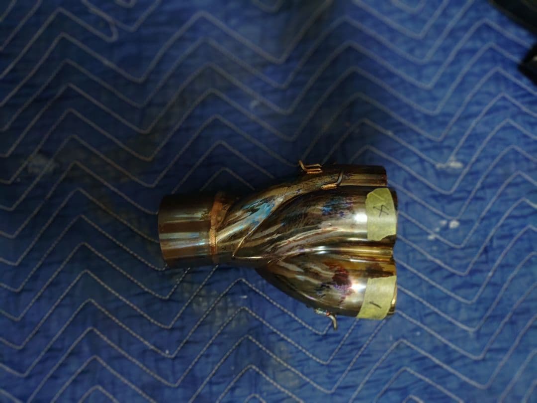 アメリカンドリームチタンマフラー　　　Z900RS用