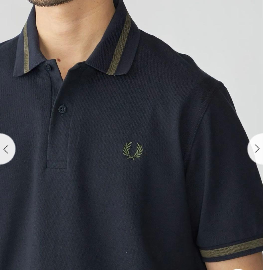 Ｕ　FRED PERRYM2 シングルライン ポロシャツ 25SS