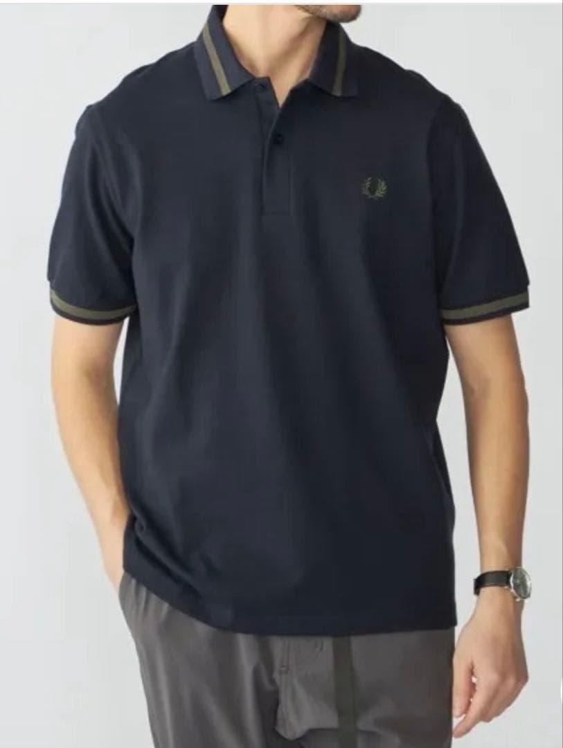 Ｕ　FRED PERRYM2 シングルライン ポロシャツ 25SS