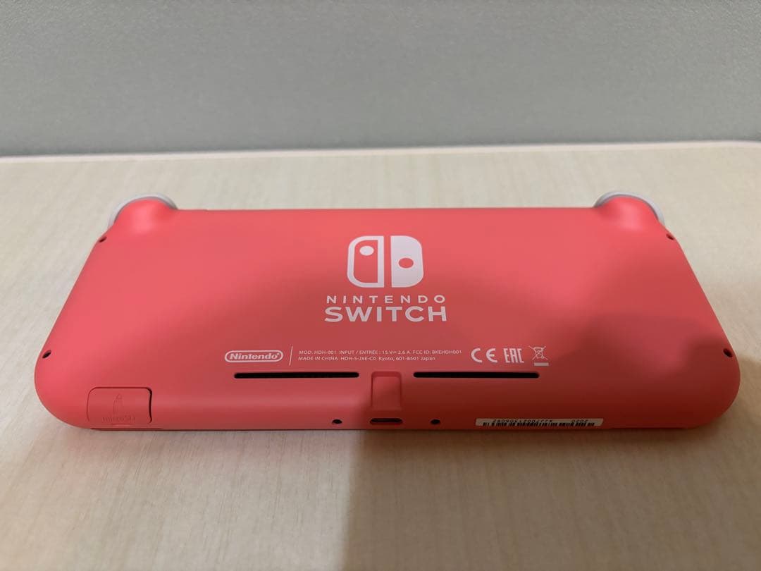 【動作確認済】 Switch Lite ピンク 本体 ACアダプター付き