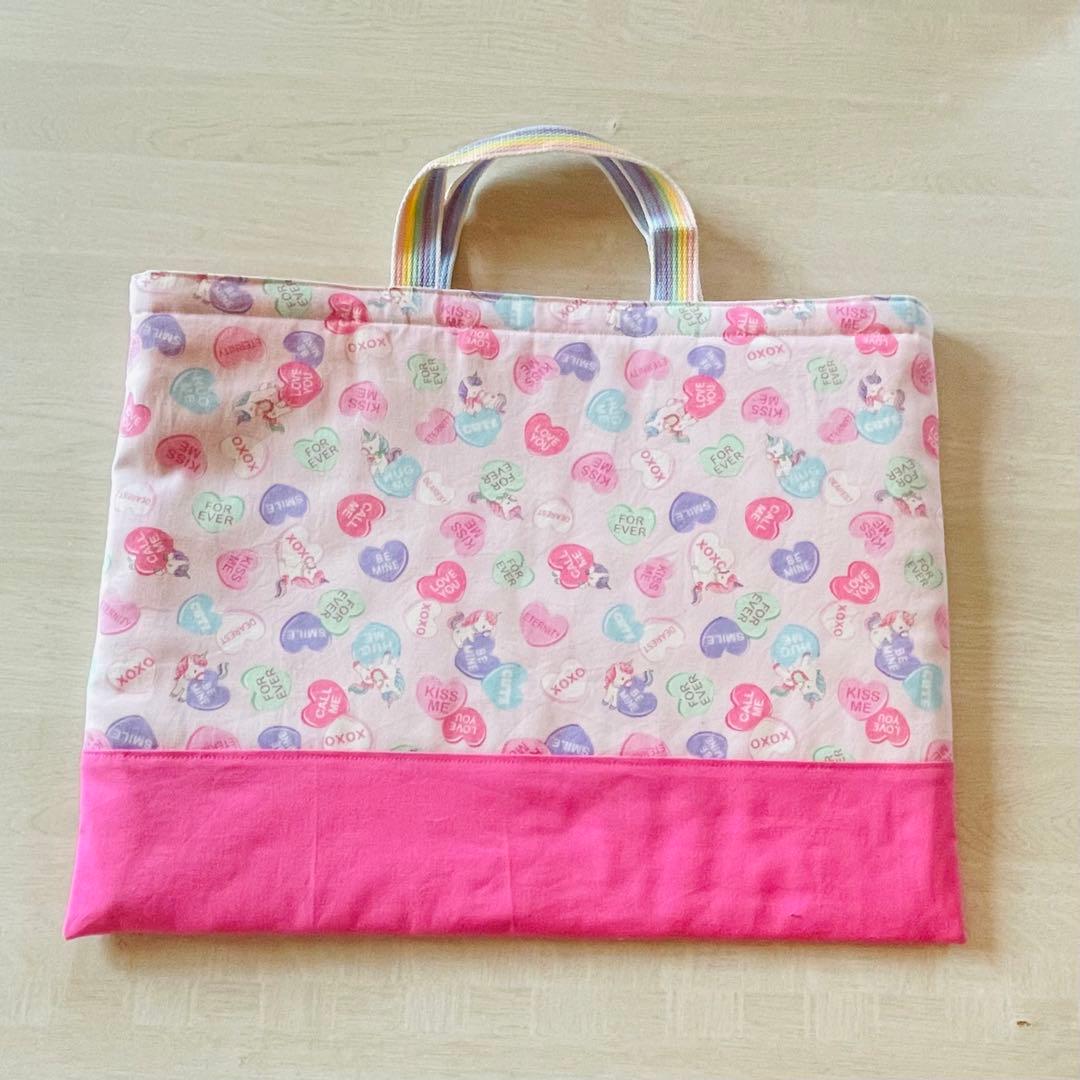 なーたん　オーダー　ハンドメイド　レッスンバック　シューズ袋