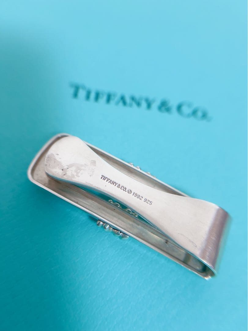 ティファニー　TIFFANY&Co. マネークリップ　Sv925 シグネチャー