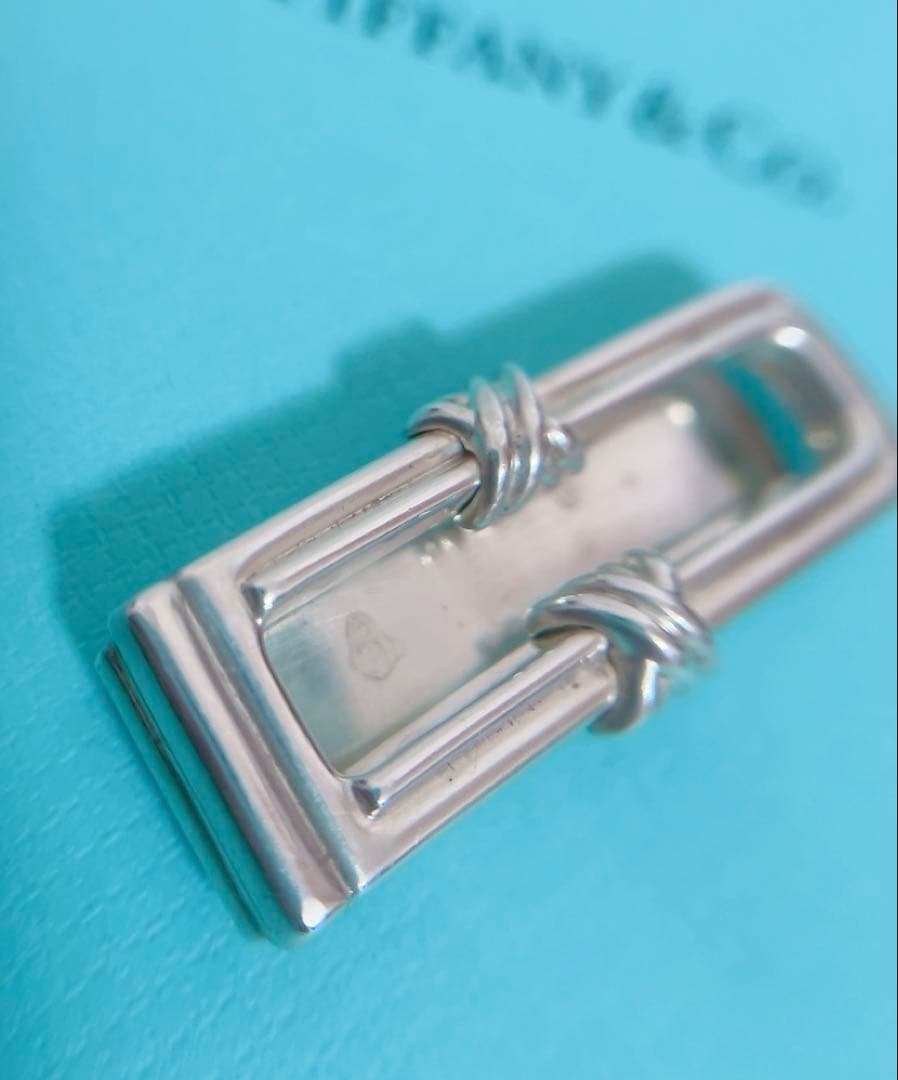 ティファニー　TIFFANY&Co. マネークリップ　Sv925 シグネチャー