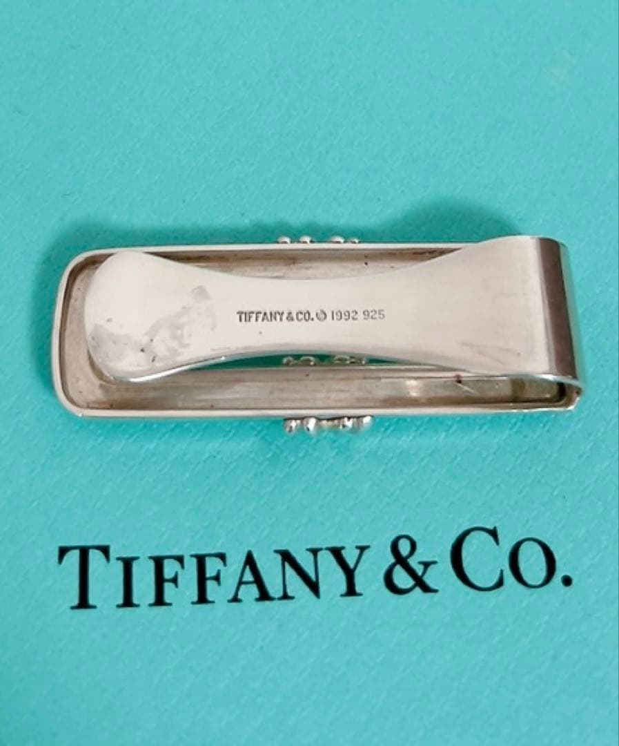 ティファニー　TIFFANY&Co. マネークリップ　Sv925 シグネチャー