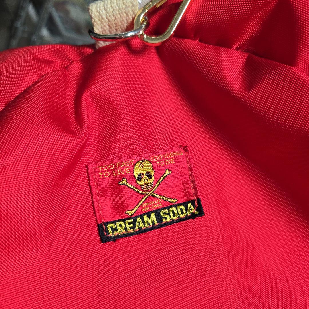 クリームソーダ　ダッフルバッグ　当時物 中古品