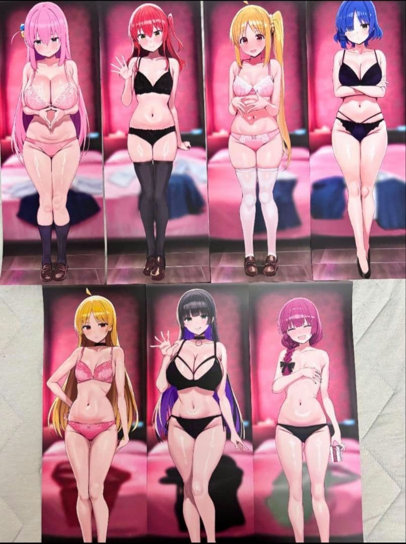 c106 ろうか ぼっち・ざ・ろっく 会場限定イラスト本 ロングポスター