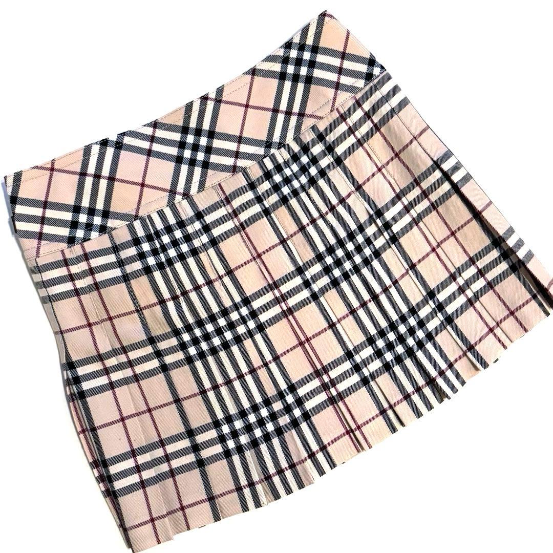 BURBERRY BLUE LABEL チェックプリーツスカート 36