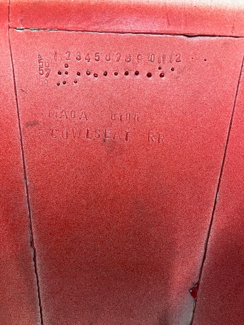 ＣＢＸ４００Ｆ用当時物リアフェンダー、ＢＥＥＴフロンフェンダー