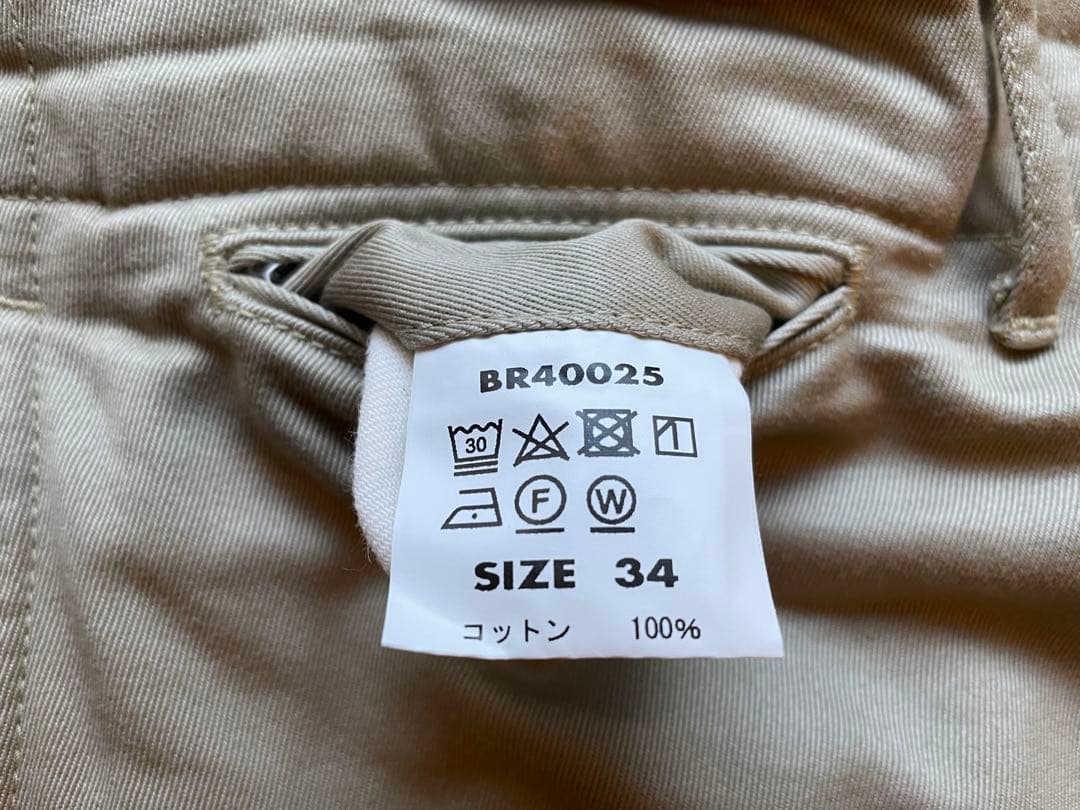 バズリクソンズ　チノパン　BR40025 W34